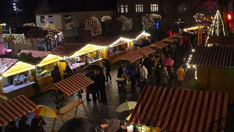 Weihnachtsmarkt in Kronach. Foto: Marco Meißner