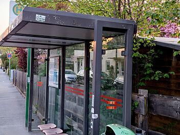 Bus Bushaltestelle F&uuml;rth Franken