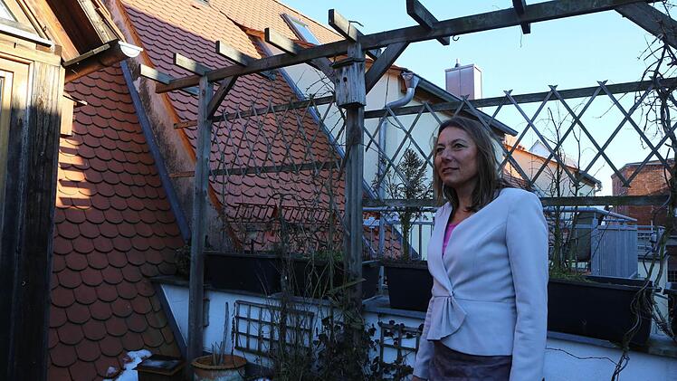 ... eine gemütliche Dachterrasse . Fotos: Barbara Herbst