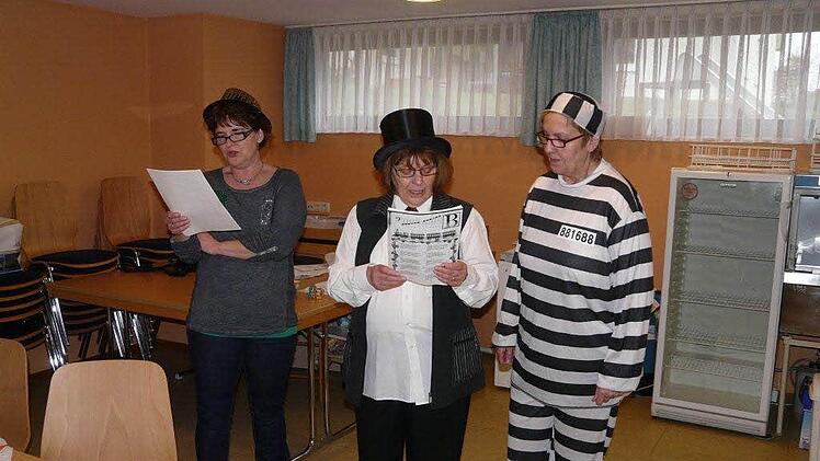 Zu Gast beim Auraer Seniorenfasching  Foto: S. Holzinger