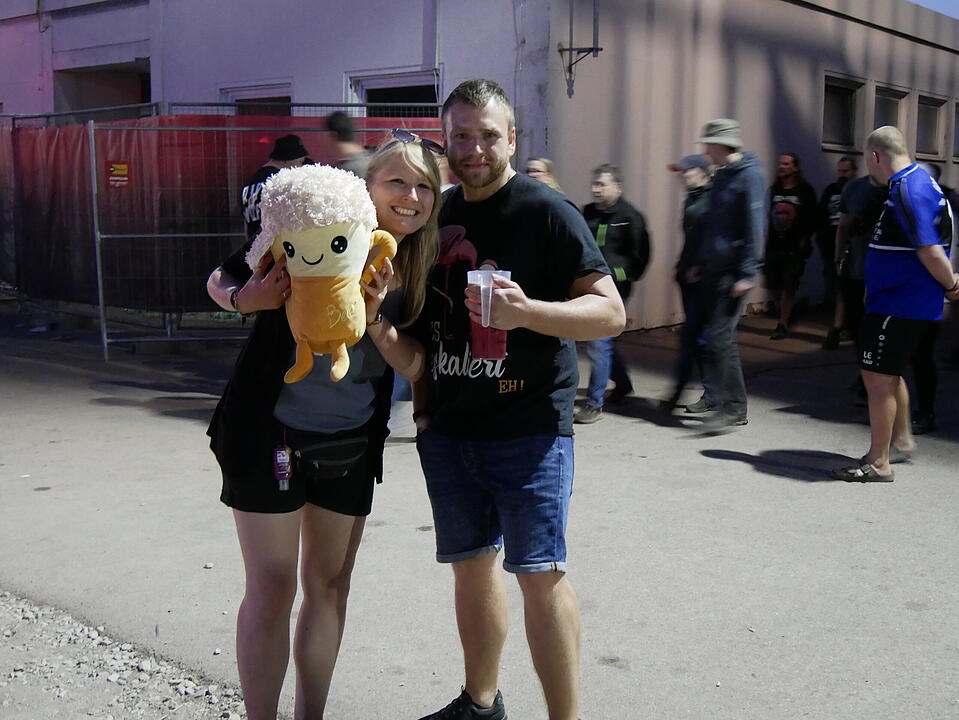 Bestes Wetter und super Stimmung am ersten RIP Tag.