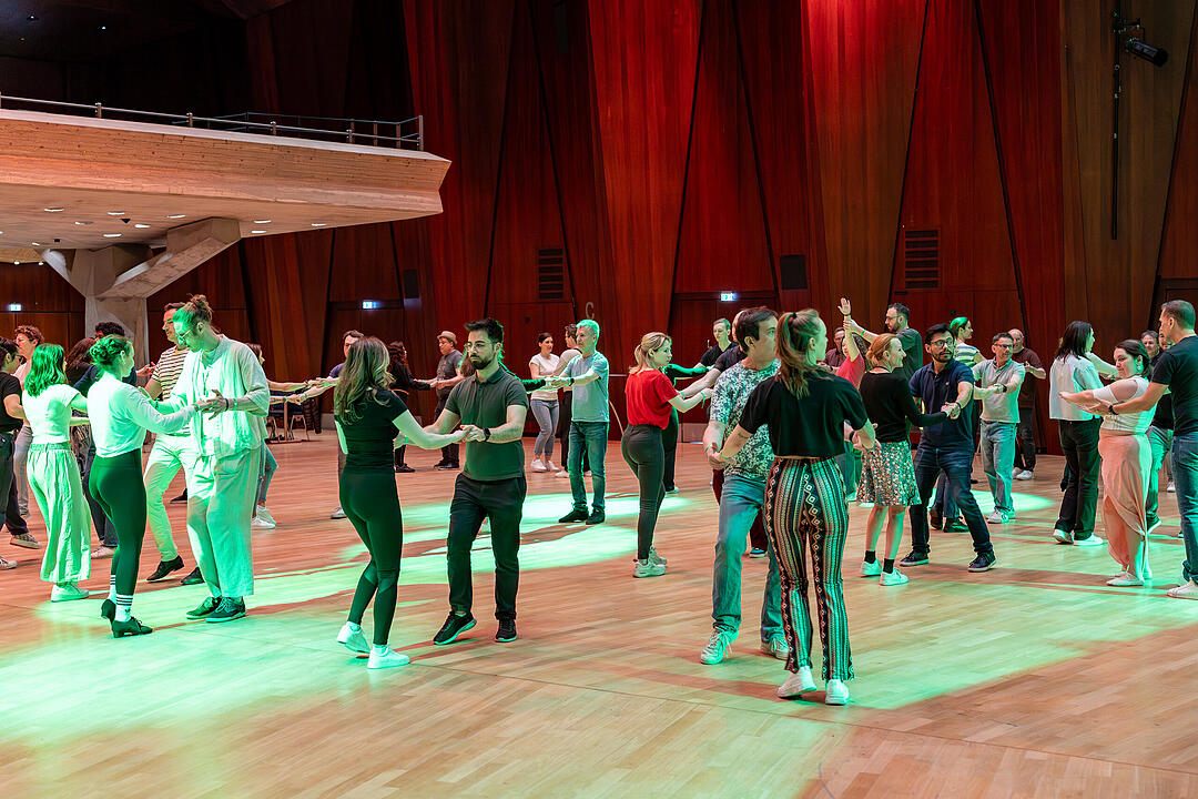 Das Festival bot viele Workshops f&uuml;r Anf&auml;nger und Profis!