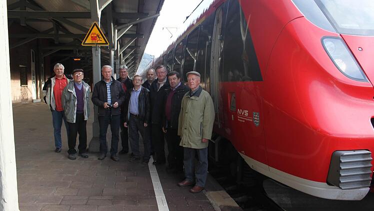 Die Pressiger Eisenbahner in Probstzella