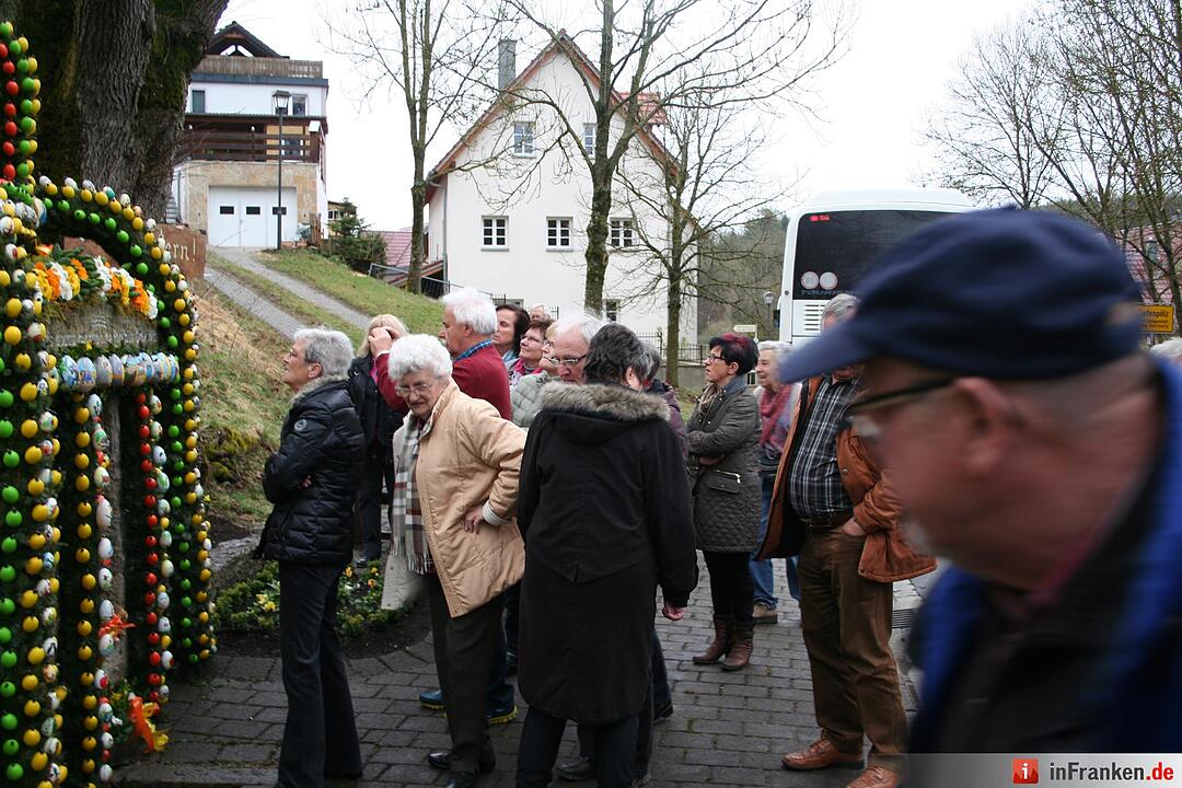 Osterbrunnen in der Fränkischen Schweiz