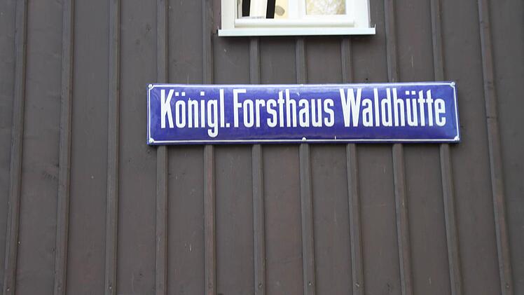Die Waldhütte war ein königliches Forsthaus.