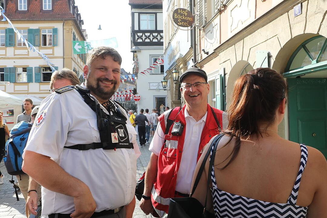 Bamberg; erster Tag mit Bieranstich der Sandkirchweih; Foto: Barbara Herbst