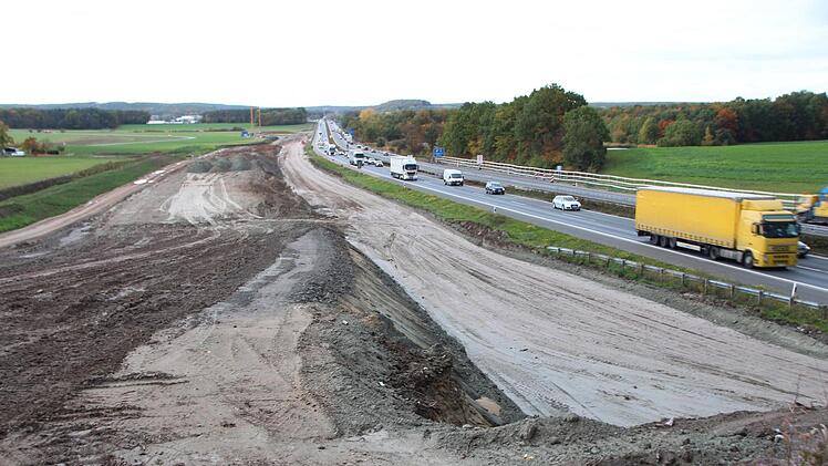 Die Ausmaße der Baustelle sind schon gewaltig.