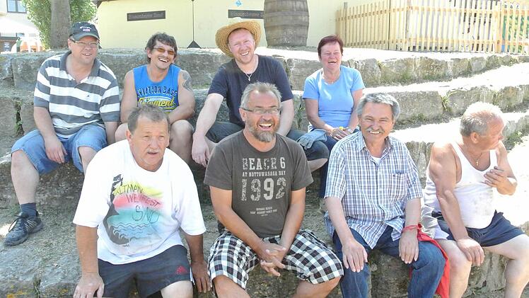 Treue Helfer ist die (erweiterte) Familie Beuerlein.