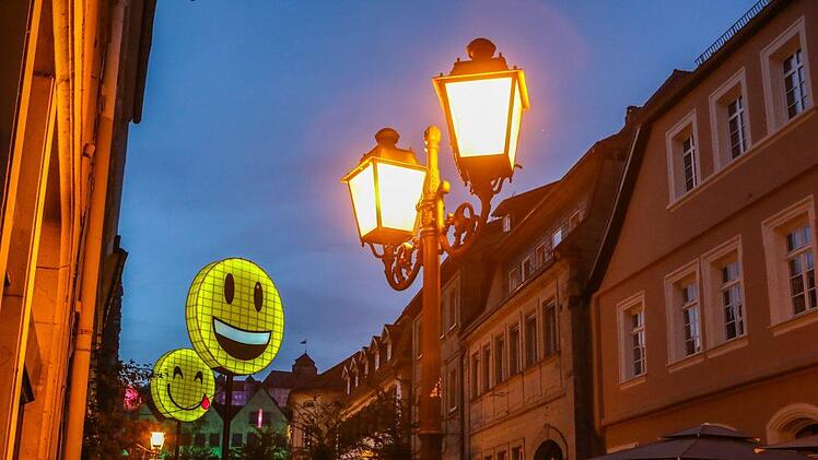 Es kann losgehen: "Kronach leuchtet 2019" steht in den Startlöchern, diesmal mit 86 Lichtpunkten. Foto: Barbara Herbst
