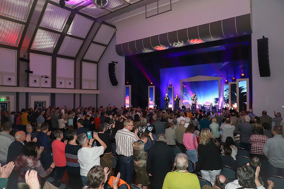 Das erfolgreichste Schlager-Duo Europas war in Kulmbach zu Gast.