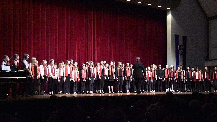 Impressionen vom Schulkonzert des MGF-Gymnasiums Kulmbach. Foto: Uschi Prawitz