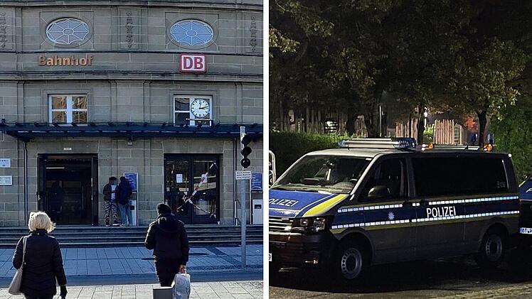 Mehrere Schüsse am Coburger Bahnhof: Polizei mit Großaufgebot vor Ort