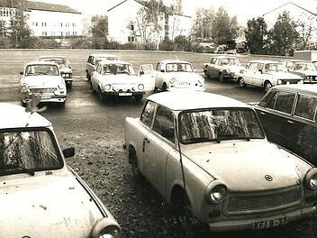 Über Nacht war Ebern eine Trabantenstadt geworden.  Foto: Eckehard Kiesewetter,