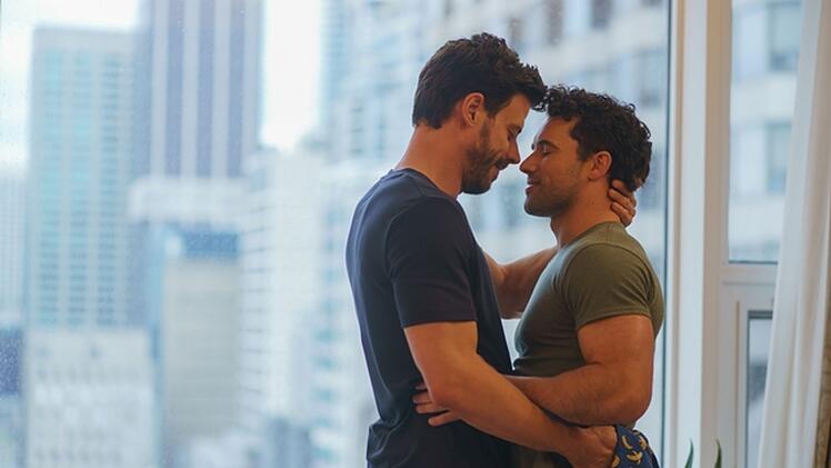 Scott (Fran&ccedil;ois Arnaud,links) verliebt sich in Kip(Robbie G.K.)