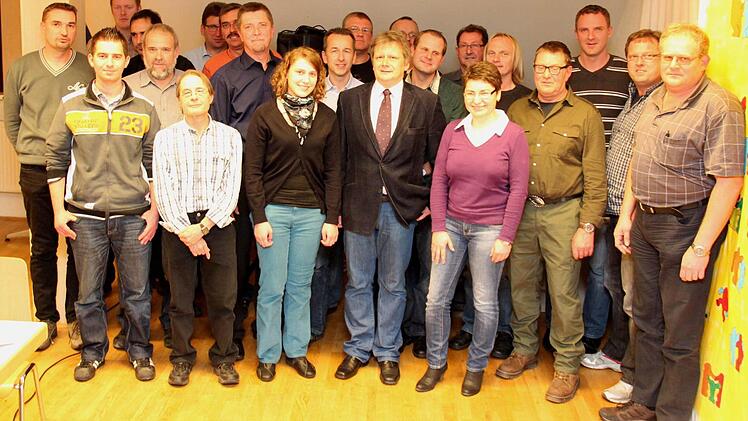 Die Kandidaten der Gemeinderatsliste  Fotos: Johanna Blum