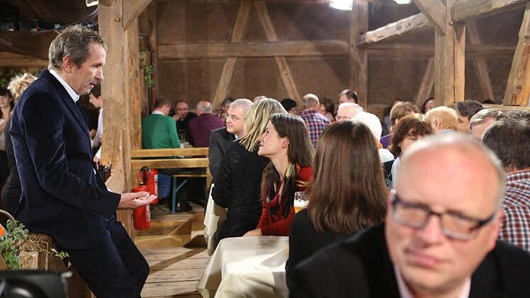 Ebermannstädter stellen Fragen bei "Jetz red i - Europa" Foto: Barbara Herbst