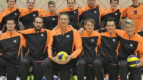 Die Volleyball-M&auml;nner der TSG Weisendorf scheinen f&uuml;r die nahende Saison in der Kreisliga Nord ger&uuml;stet zu sein.  Foto: TSG