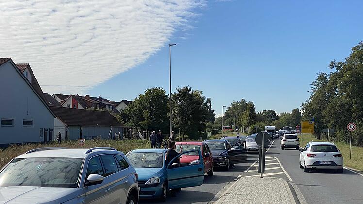 Gratis Sprit sorgt für Verkehrschaos in Memmelsdorf
