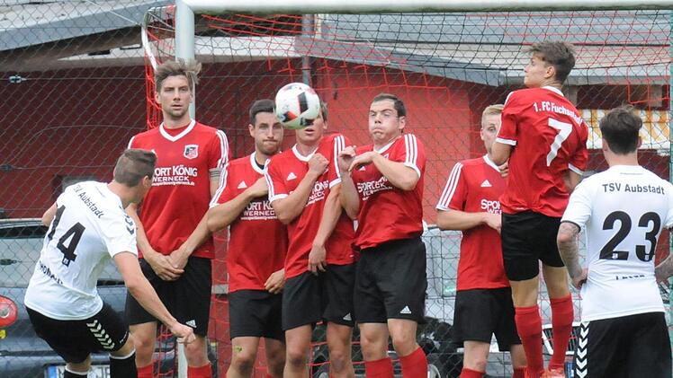 Immerhin 70 Minuten lang hatte das Fuchsstädter Bollwerk im Spiel gegen den Bayernligisten TSV Aubstadt gehalten. Foto: ssp