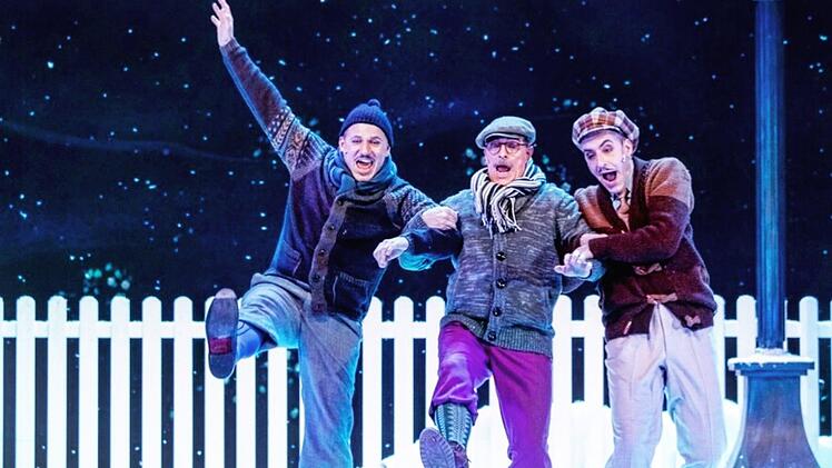 Mit seiner Rolle in der Revue-Operette "Drei Männer im Schnee" gewann Armin  Kahl (links) den Deutschen Musicaltheaterpreis.    Foto: privat