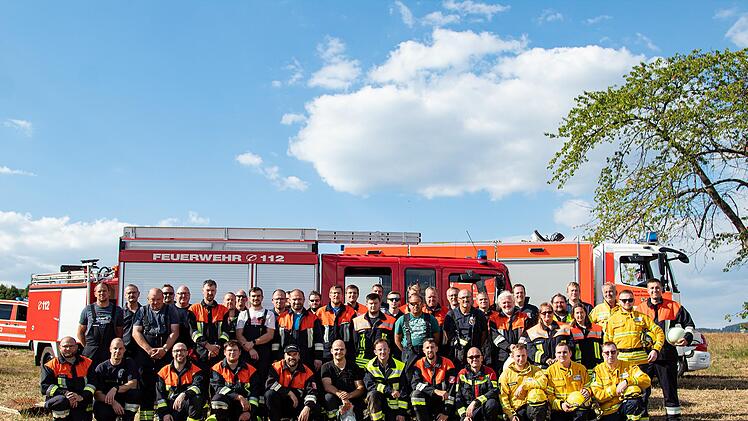 Weiterbildung zum Thema Vegetationsbrandbek&auml;mpfung. Foto: Sebastian Gerr/FFW Bad Br&uuml;ckenau