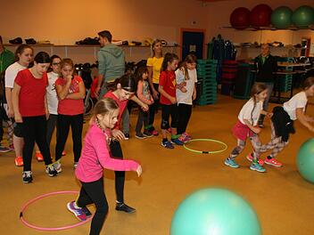 Bewegung war angesagt beim Mitarbeiter-Kindertag. Foto: Desombre