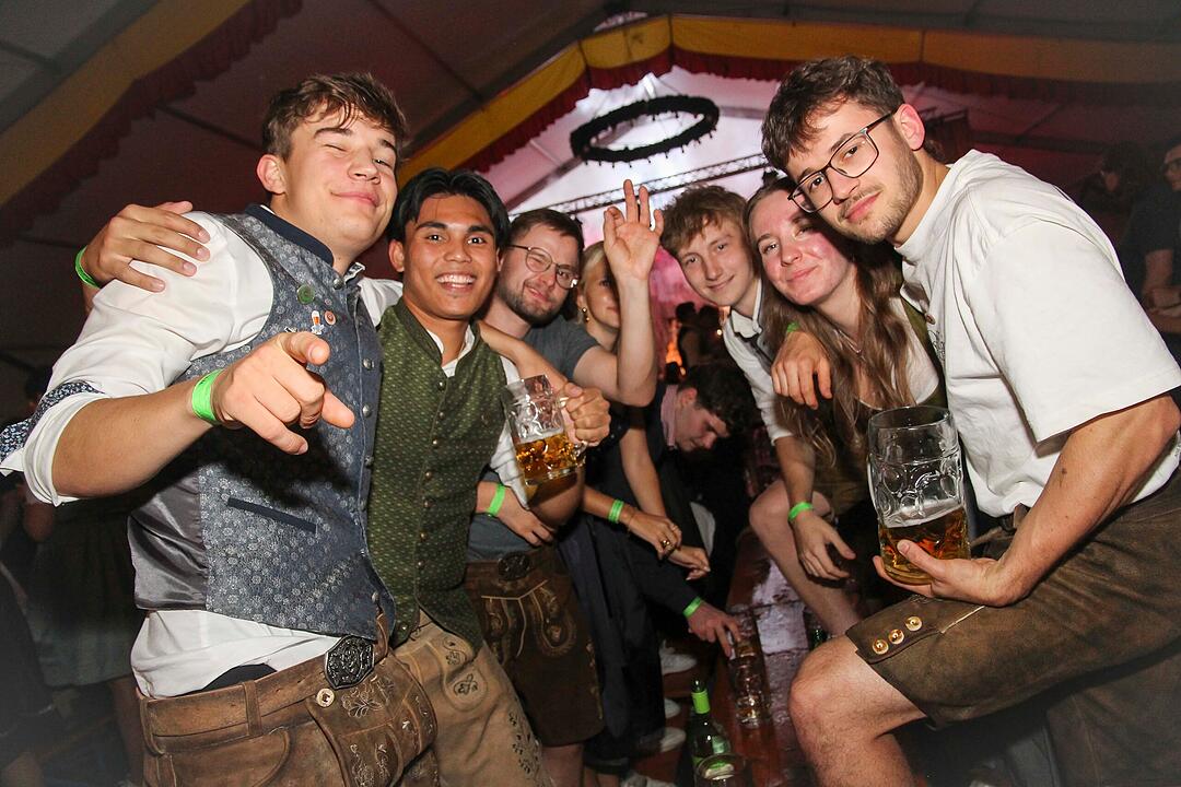 Endlich wieder Weinfest in Abtswind.