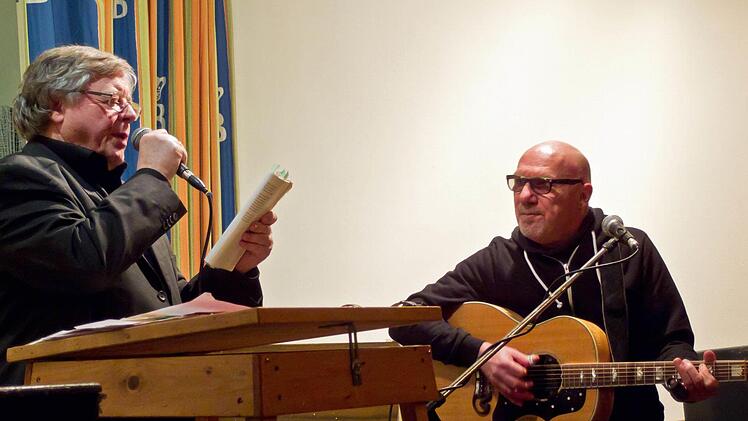 Fitzgerald Kusz (links) und Klaus BrandlFoto:Jochen Berger