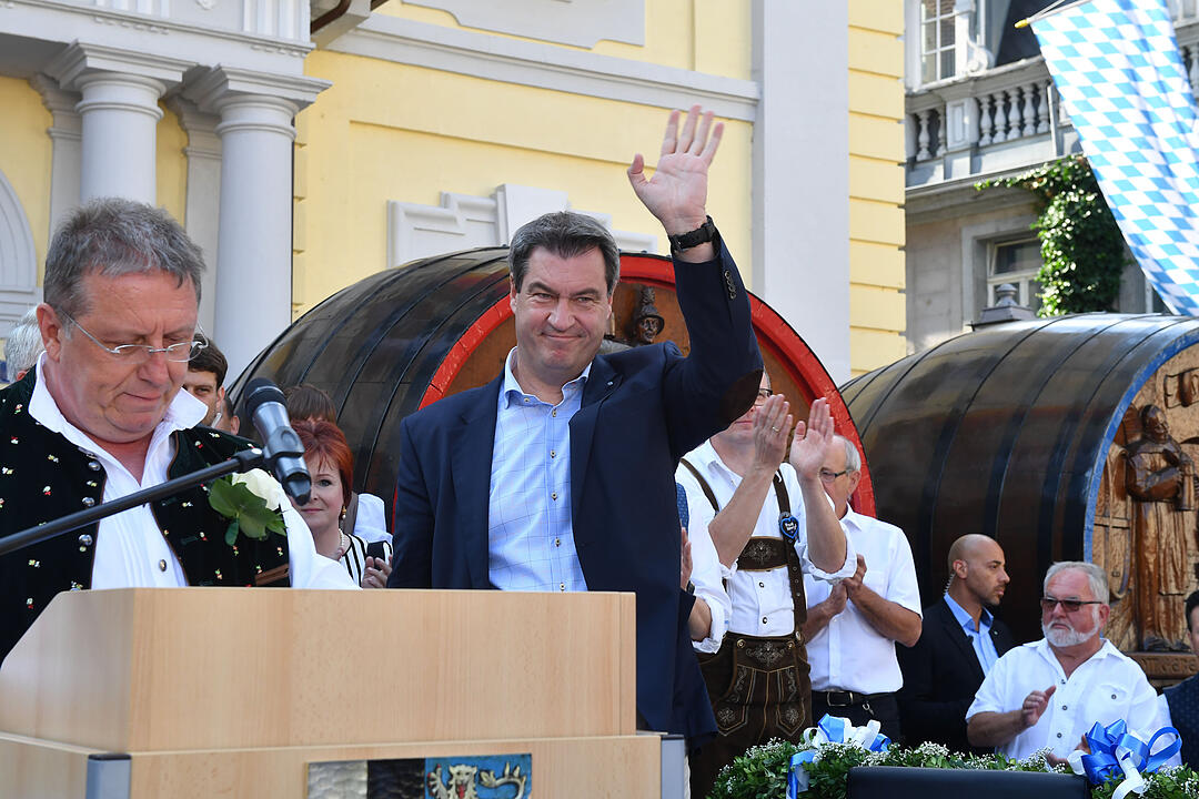 Der Auftakt der Kulmbacher Bierwoche 2018