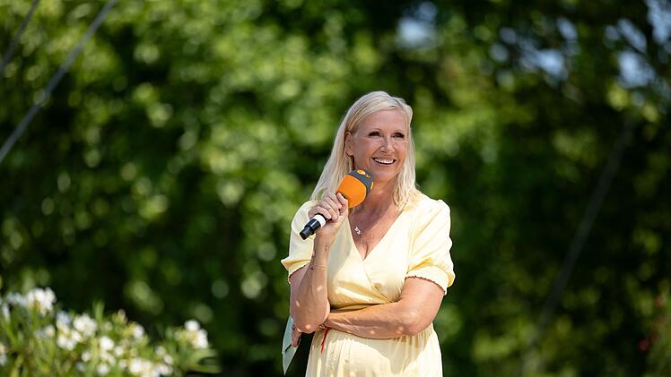 Andrea Kiewel hatte noch nie eine "Fernsehgarten"-Ausgabe gesehen, als sie zum Casting erschien.