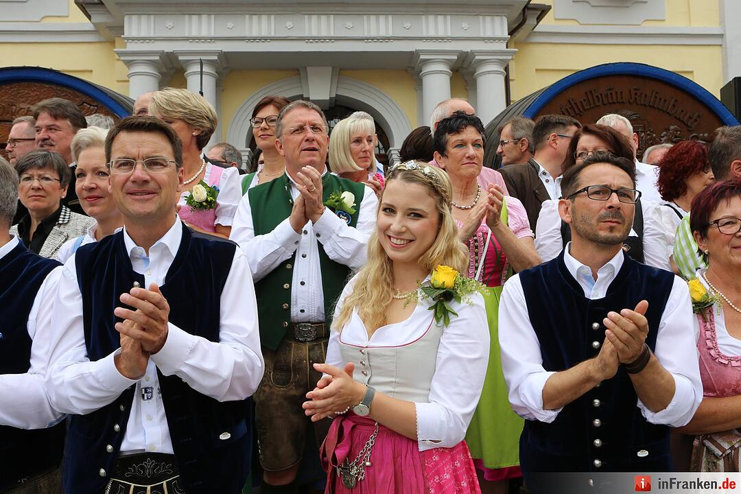 Kulmbacher Bierwoche - der Anstich
