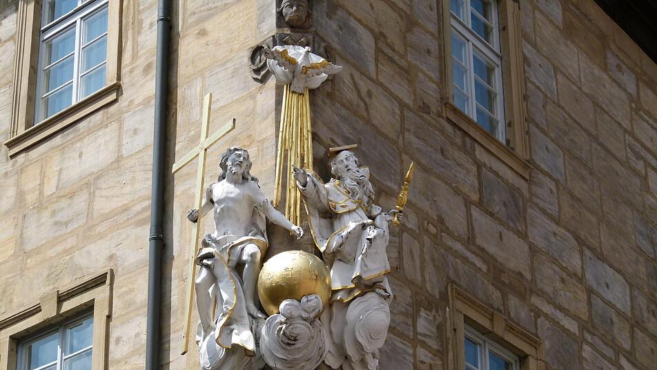 Weiß jeder Bamberger, wo sich diese Heilige Dreifaltigkeit befindet? Eine Stadtführung hilft bei der Suche nach einer Antwort. Foto: Marion Krüger-Hundrup