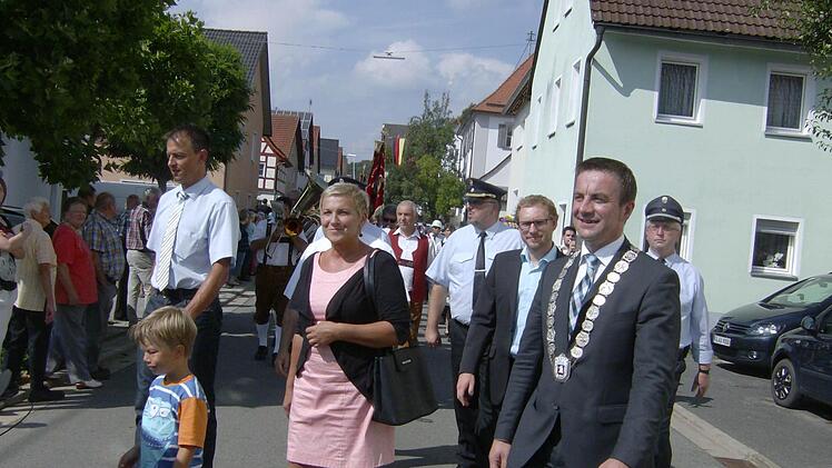 125-Jahr-Feier der FFW Affalterthal. Foto: Petra Malbrich