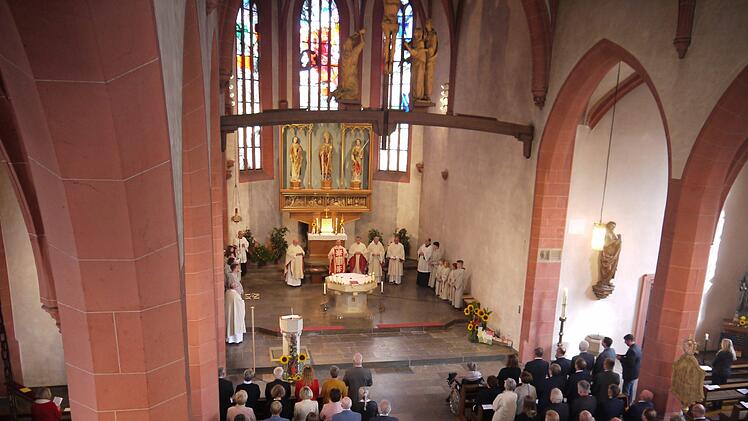 Die Stadtpfarrkirche war sehr gut besucht. Rebecca Vogt
