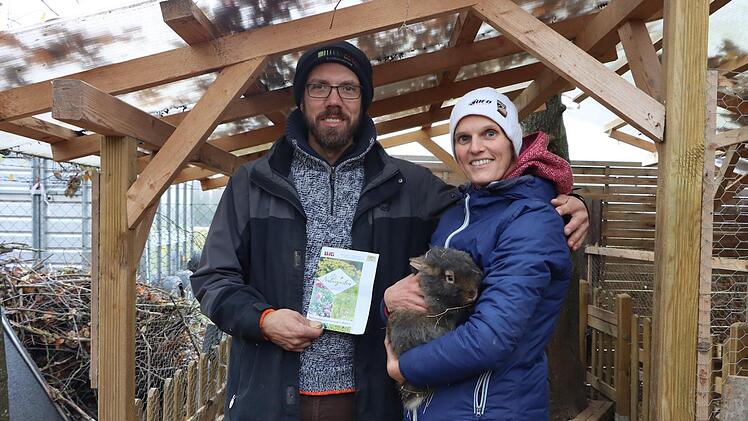 Petra und Hans-Joachim Fischer freuen sich über die Auszeichnung.   Foto: Sigrun Hannemann