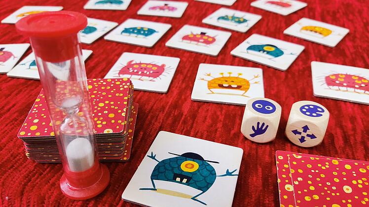 Monster-Bande: Mittelfränkisches Kinder- und Familienspiel mit vielen Varianten
