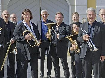Das Blechbläserensemble „Ensemble Hundshaupten“