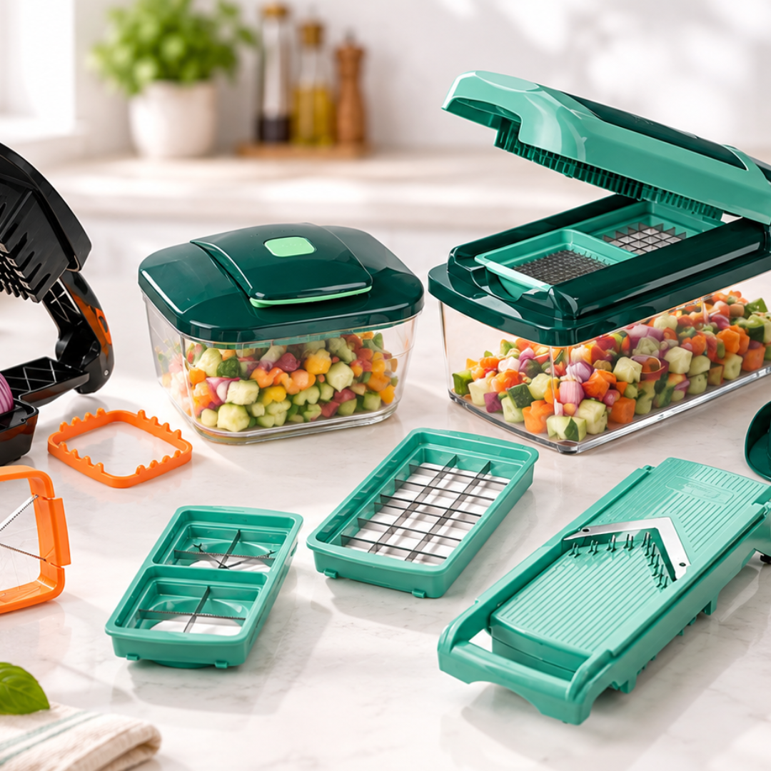 Nicer Dicer Gemüseschneider: Welches Set für Salate und Meal Prep?