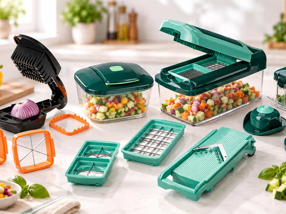 Nicer Dicer Gemüseschneider: Welches Set für Salate und Meal Prep?