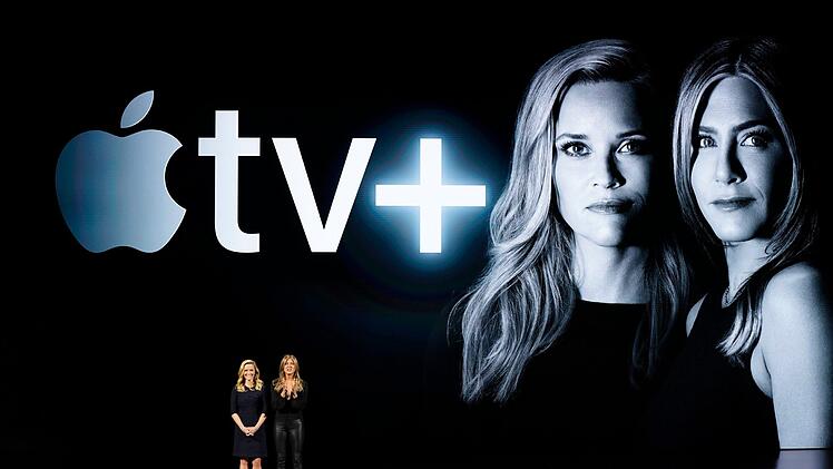 "Apple TV Plus" soll ab Herbst 2019 an den Start gehen. Am Montagabend (25. März 2019) hat Apple seinen neuen Streamingdienst vorgestellt. Foto: Tony Avelar/AP/dpa