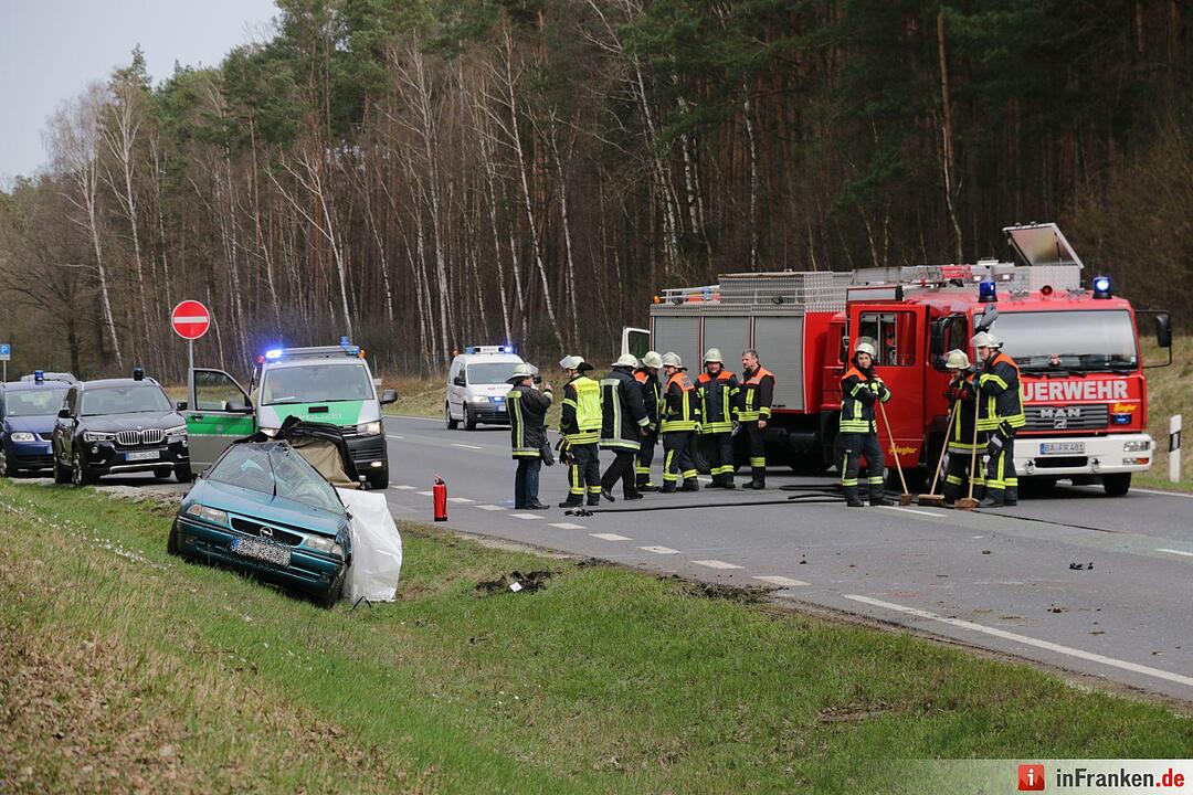 Tödlicher Unfall auf der B505 bei Hirschaid