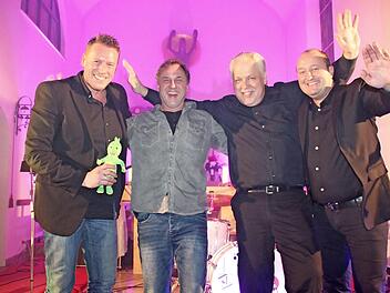 Die Gruppe "Elixier" mit (von links) Holger Höhn, Stefan Luschner, Walter Schönheiter und Frank Hofmann tritt am 29. Dezember in der Mainleuser St.-Antonius-Kirche auf.  Foto: Stephan Stöckel