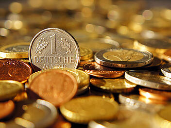 Deutsche Mark, D-Mark, M&uuml;nzen, wertvoll, Silber, Silberm&uuml;nzen