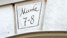 Zum gemeinsamen Haus gehört auch diese gemeinsame Nummer.