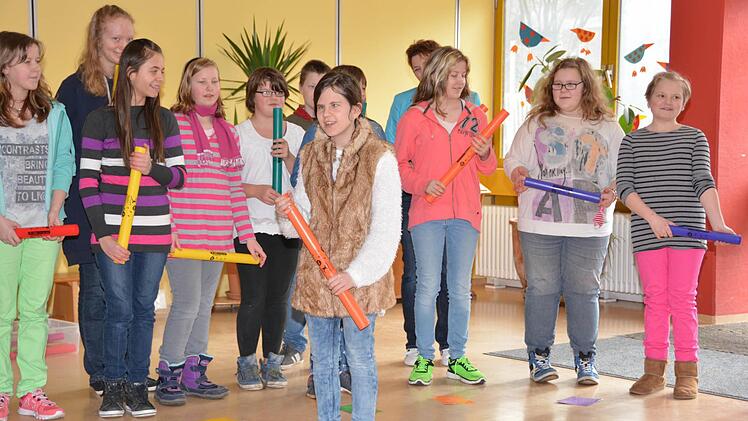 Zukunftskonferenz an der Werner-Grampp-Schule in Kulmbach  Foto: Dagmar Besand