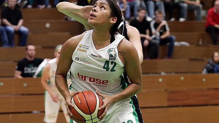 Miranda Cantrell und ihre Teamkolleginnen wollen mit einem Sieg die Heimfahrt aus Karlsruhe antreten. Foto: sportpress