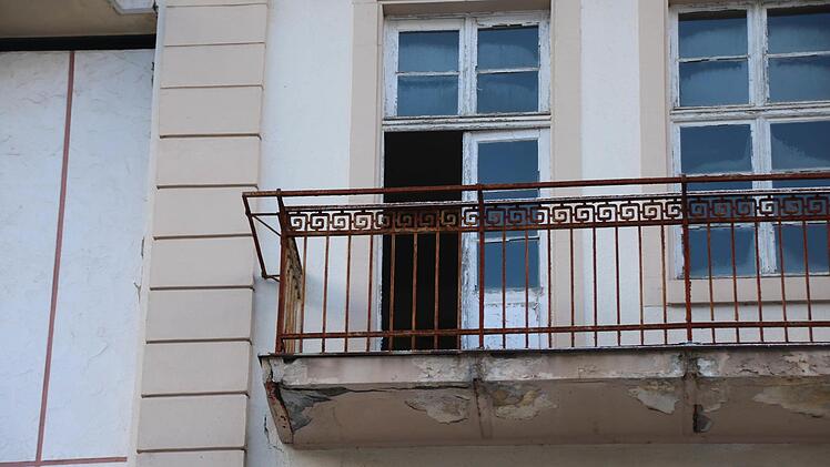 Ansicht des leer stehenden "Apolant". Foto: Ralf Ruppert