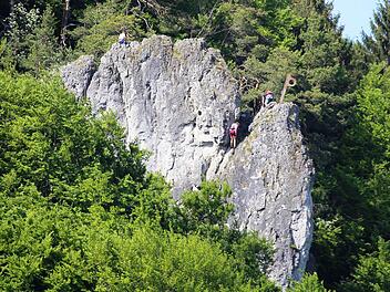 Der Fiechtlhaken am Zehnerstein Foto: Franz Galster