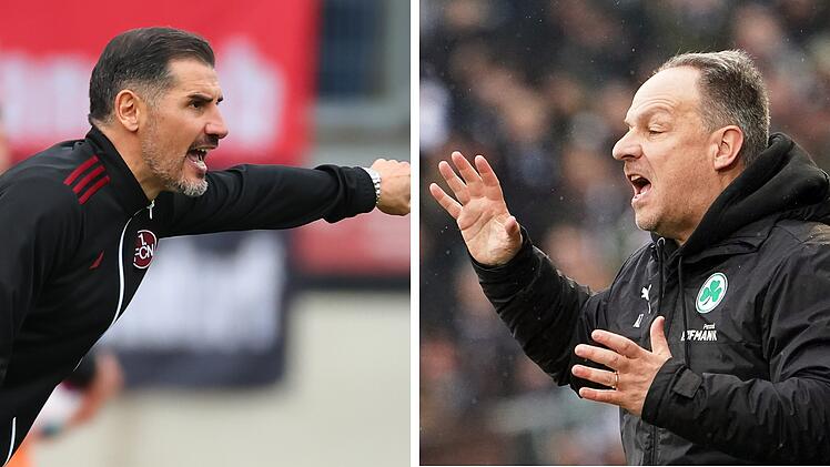 Frankenderby in Fürth: FCN und Kleeblatt auf Betriebstemperatur - "ist was Geiles"