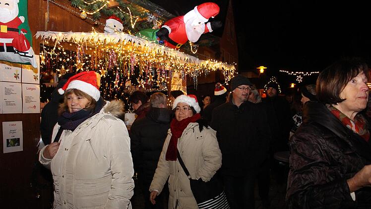 Adventstreiben in Höchstadt  Foto: Evi Seeger